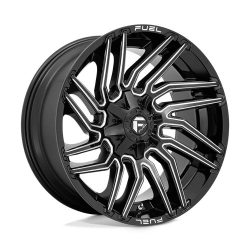 Fuel 1PC TYPHOON 22X10 8X6.5 125.2 NBL -18MM Wheels