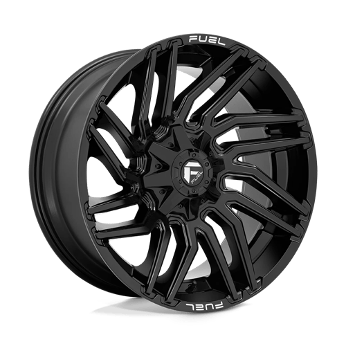 Fuel 1PC TYPHOON 22X10 8X170 125.1 BL -18MM Wheels