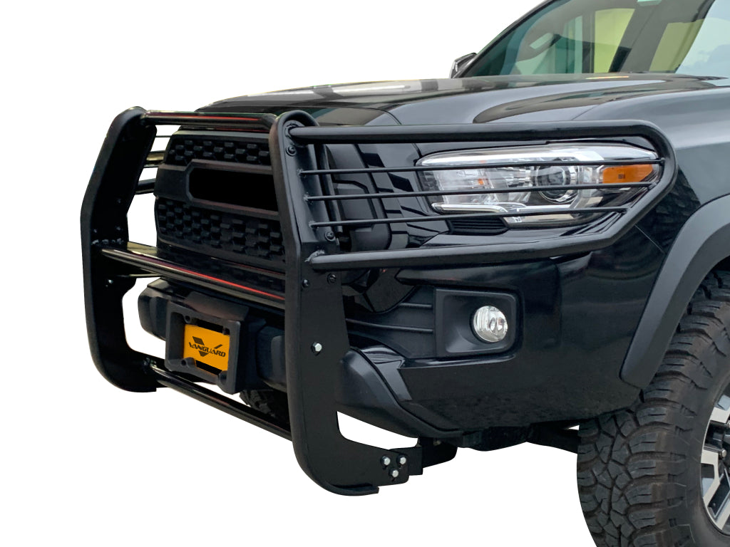 Vanguard Black Powdercoat Front Guards Brush Guards Bumper Guard for 2016-2023 toyota tacoma nan