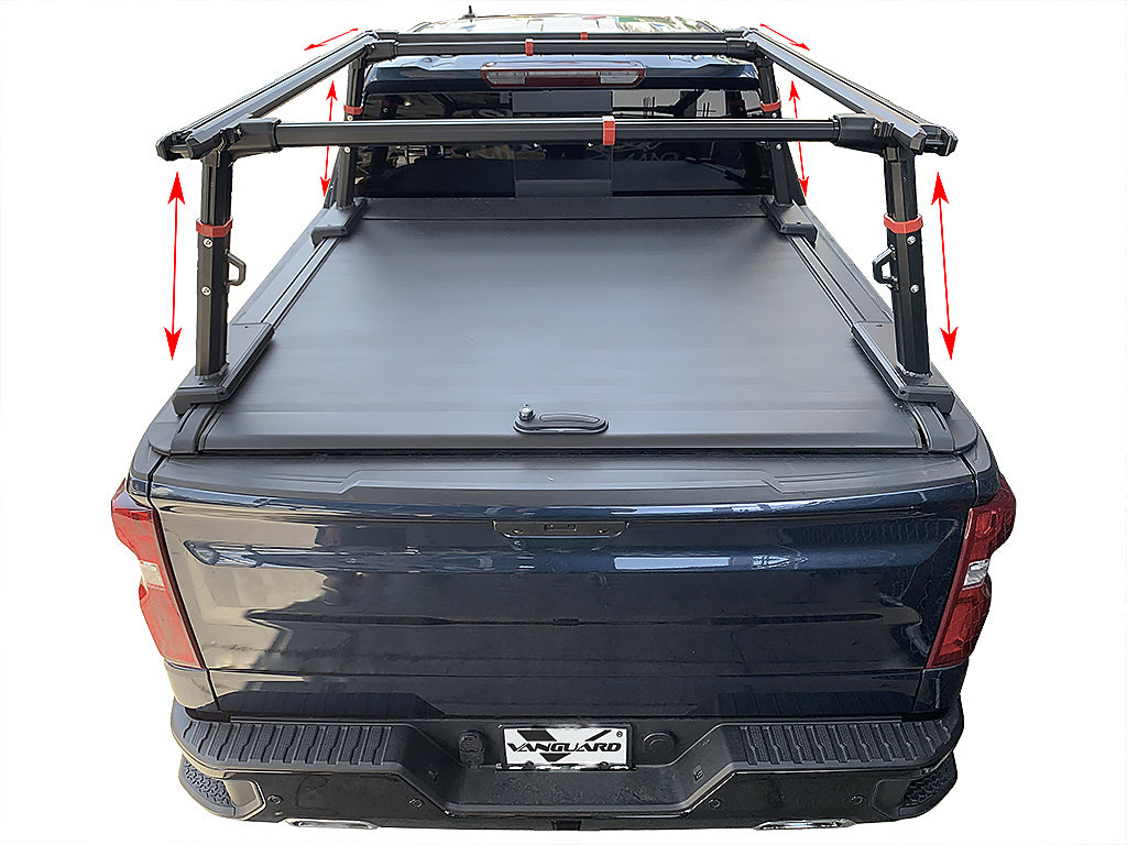 Vanguard Black Powdercoat Roll Bars & Truck Bed Accessories Bed Racks Truck Bed Rack for 2004-2025 ford f-150 nan