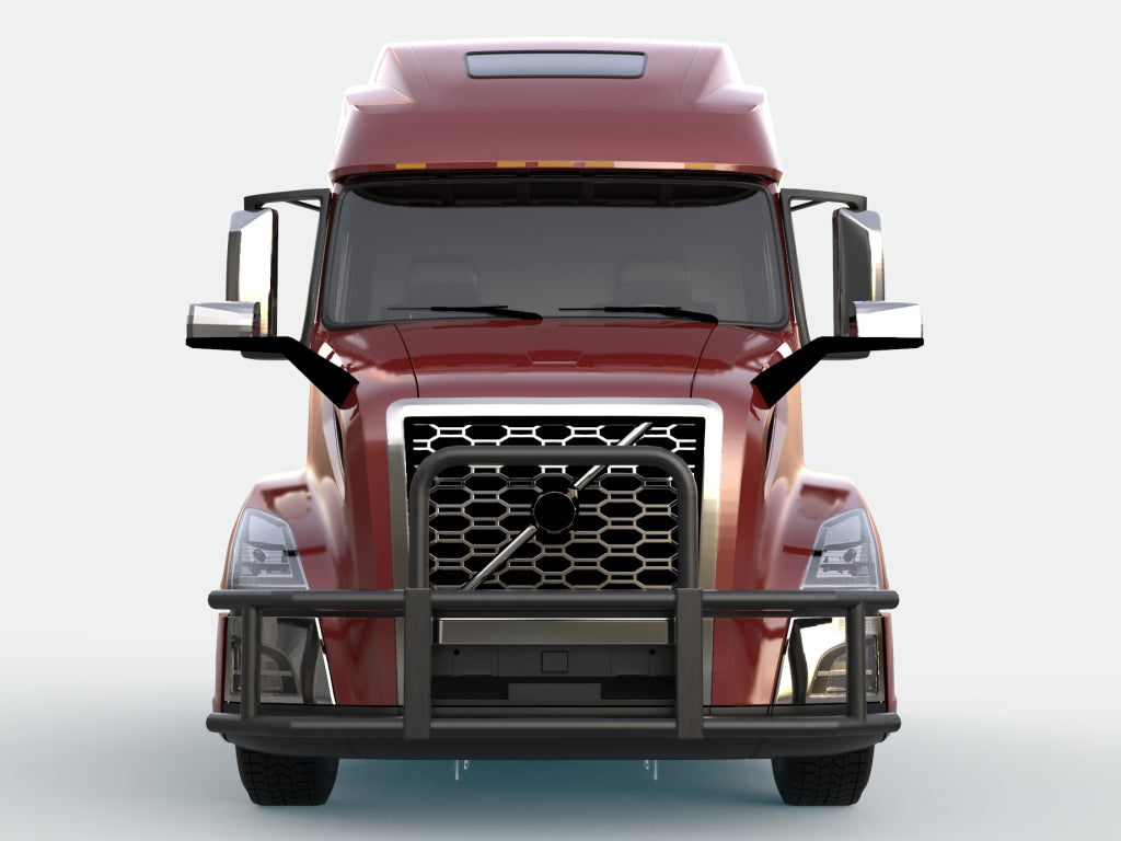 Vanguard Black Powdercoat Front Guards Brush Guards Bumper Guard for 2018-2024 freightliner cascadia nan