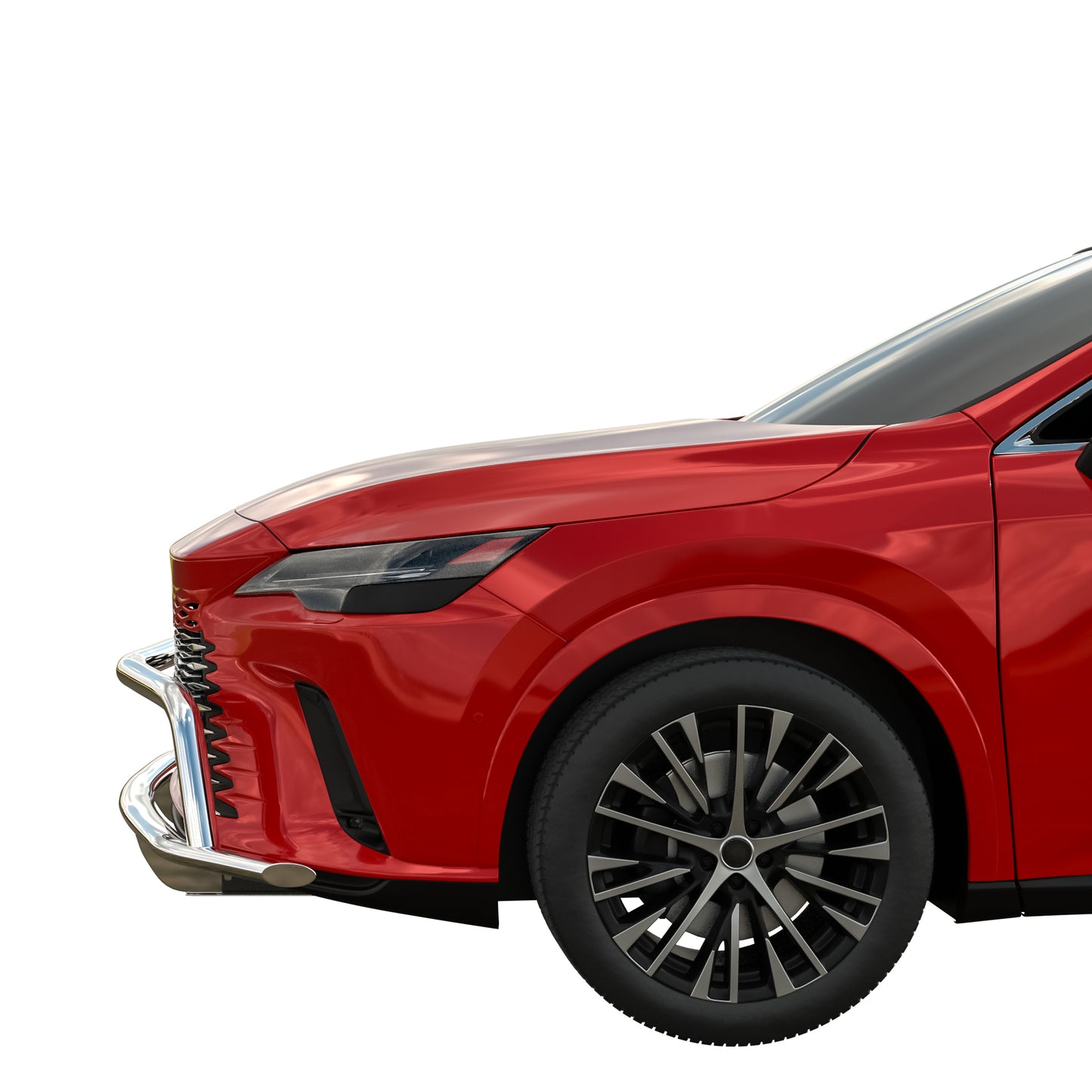 Vanguard Stainless Steel Front Guards Front Runners Bumper Guard for 2023-2025 lexus rx350 nan