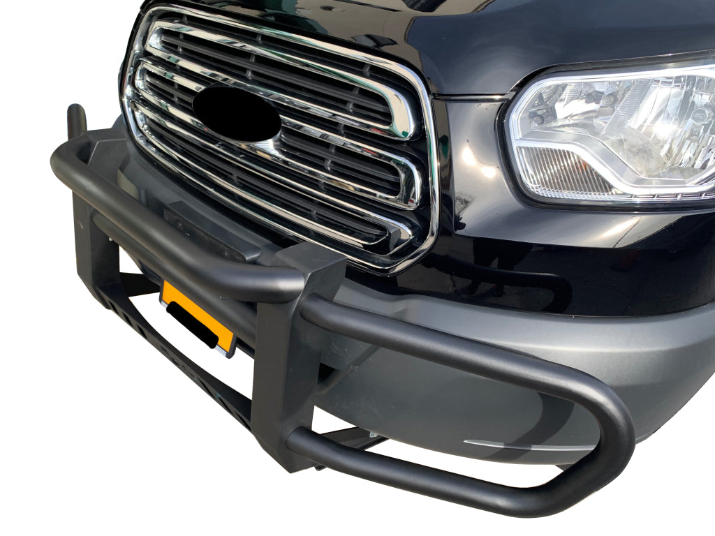 Vanguard Black Powdercoat Front Guards Front Runners Bumper Guard for 2015-2024 ford transit-350 nan