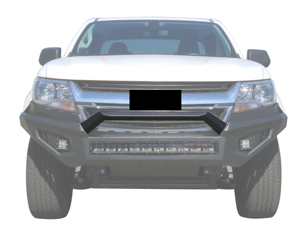Vanguard Black Powdercoat Heavy Duty Bumpers And Grilles Front Bumpers Bumper for 2015-2024 chevrolet colorado nan