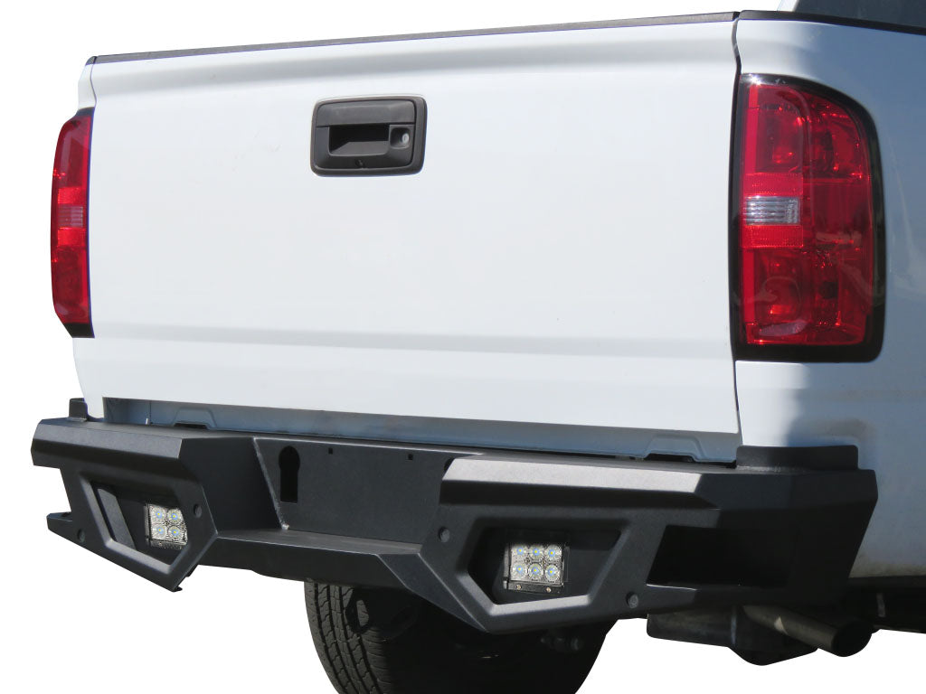 Vanguard Black Powdercoat Heavy Duty Bumpers And Grilles Rear Bumpers Bumper for 2015-2024 chevrolet colorado nan