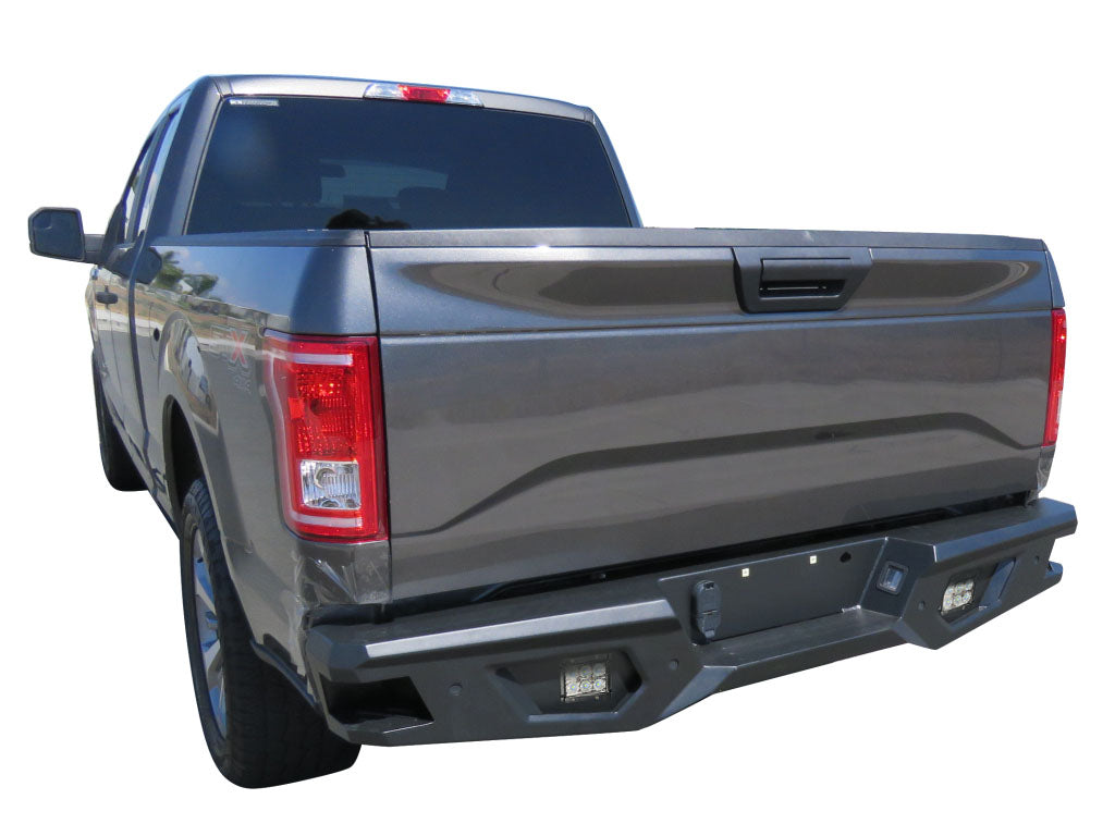 Vanguard Black Powdercoat Heavy Duty Bumpers And Grilles Rear Bumpers Bumper for 2019-2024 ford ranger nan