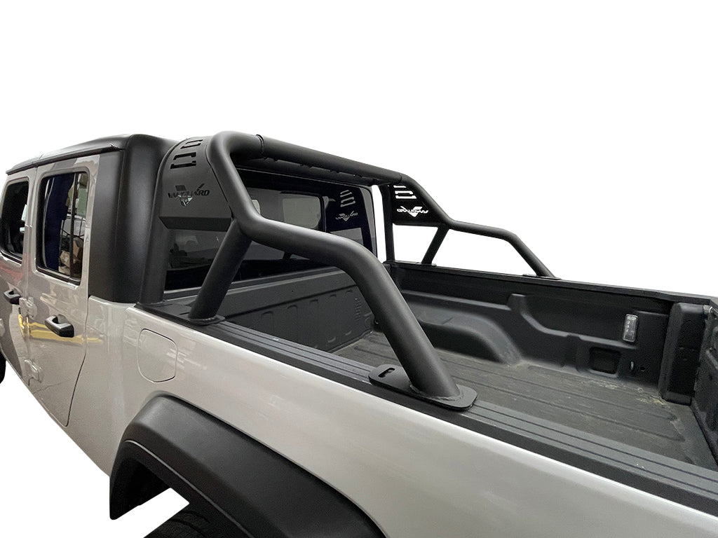 Vanguard Black Powdercoat Roll Bars & Truck Bed Accessories Bed Bars Roll Bar for 2020-2025 jeep gladiator nan