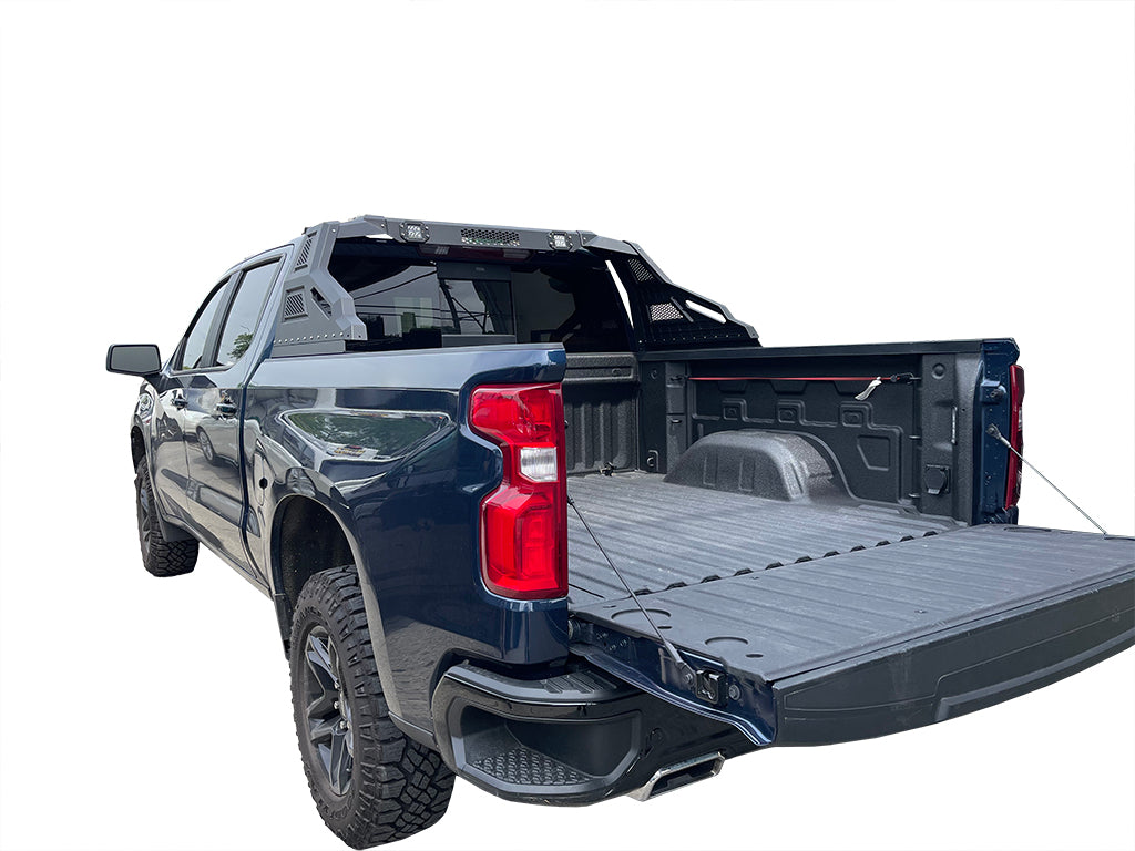 Vanguard Black Powdercoat Roll Bars & Truck Bed Accessories Bed Bars Roll Bar for 2015-2025 gmc canyon nan