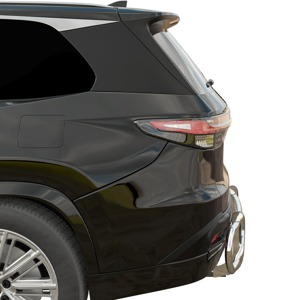 Vanguard Stainless Steel Rear Guards Rear Bumper Guards Bumper Guard for 2024-2025 lexus tx350 nan