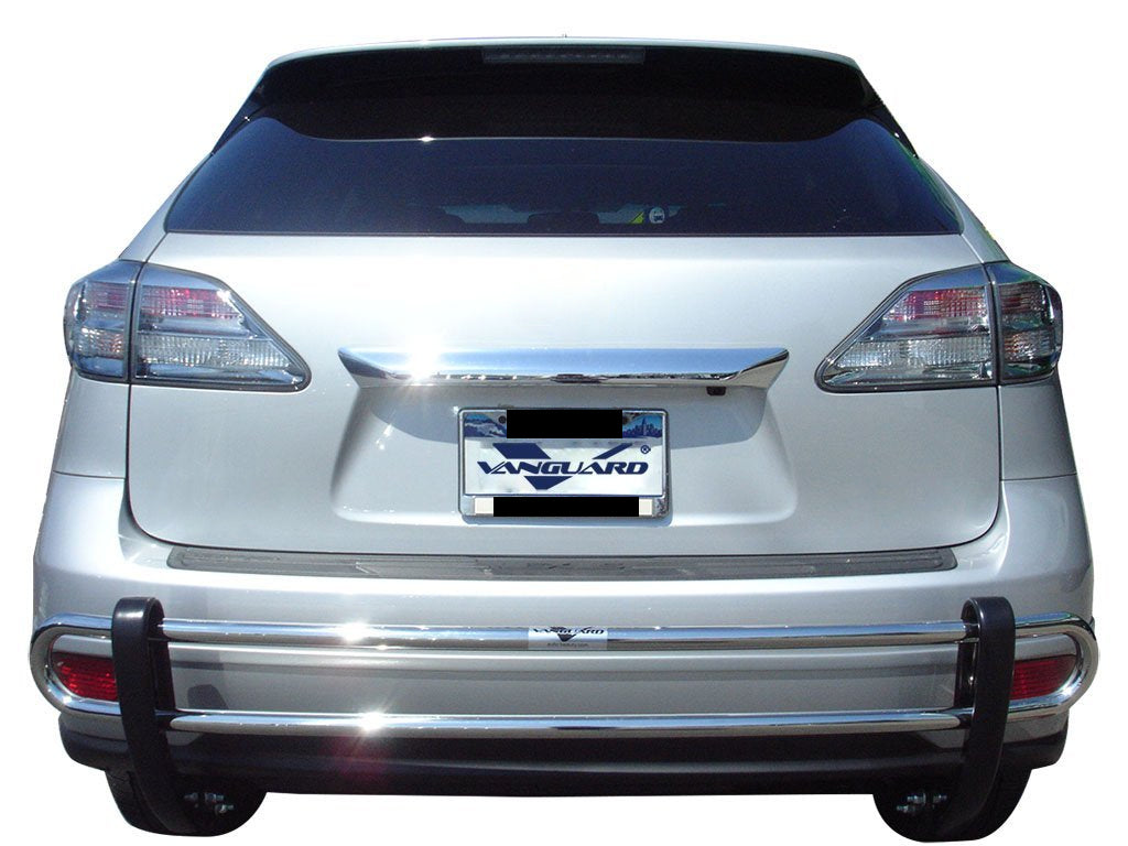 Vanguard Stainless Steel Rear Guards Rear Bumper Guards Bumper Guard for 2008-2018 toyota highlander nan