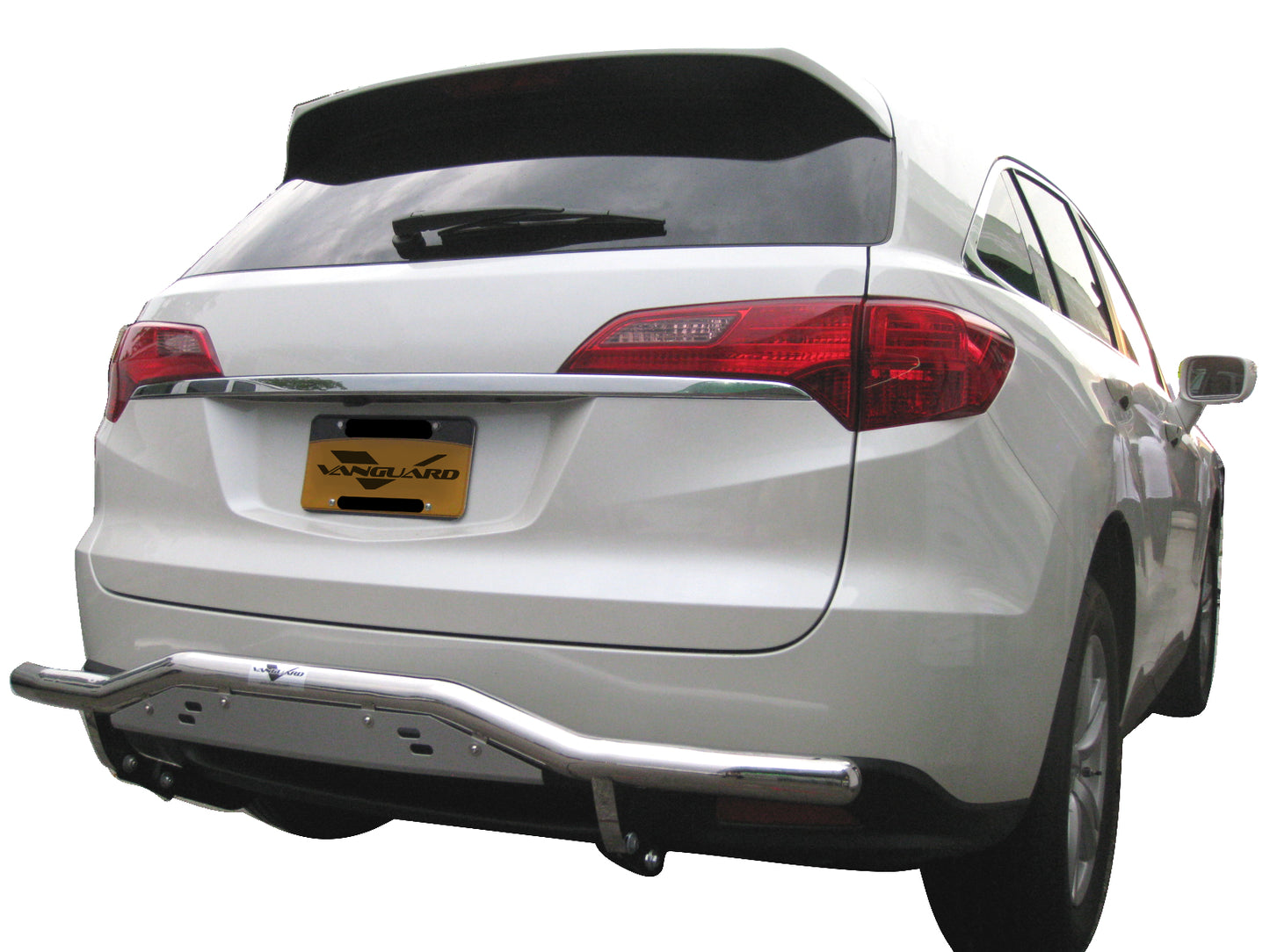 Vanguard Stainless Steel Rear Guards Rear Bumper Guards Bumper Guard for 2013-2018 acura rdx nan