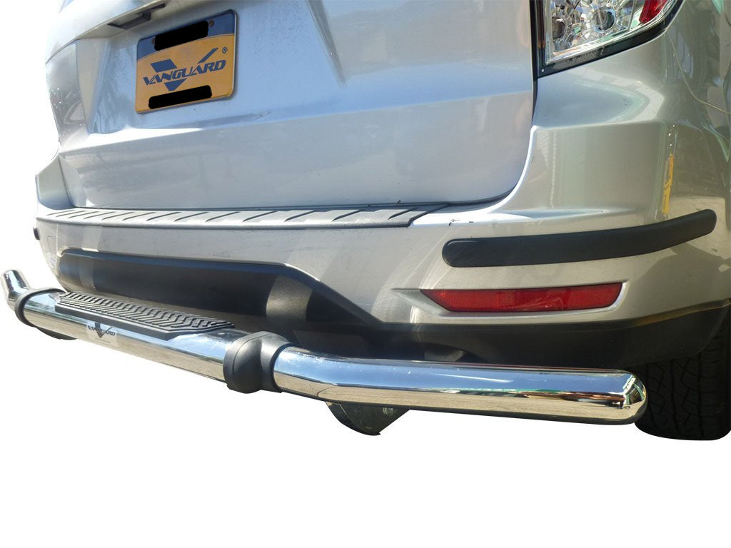 Vanguard Stainless Steel Rear Guards Rear Bumper Guards Bumper Guard for 2007-2013 subaru forester nan