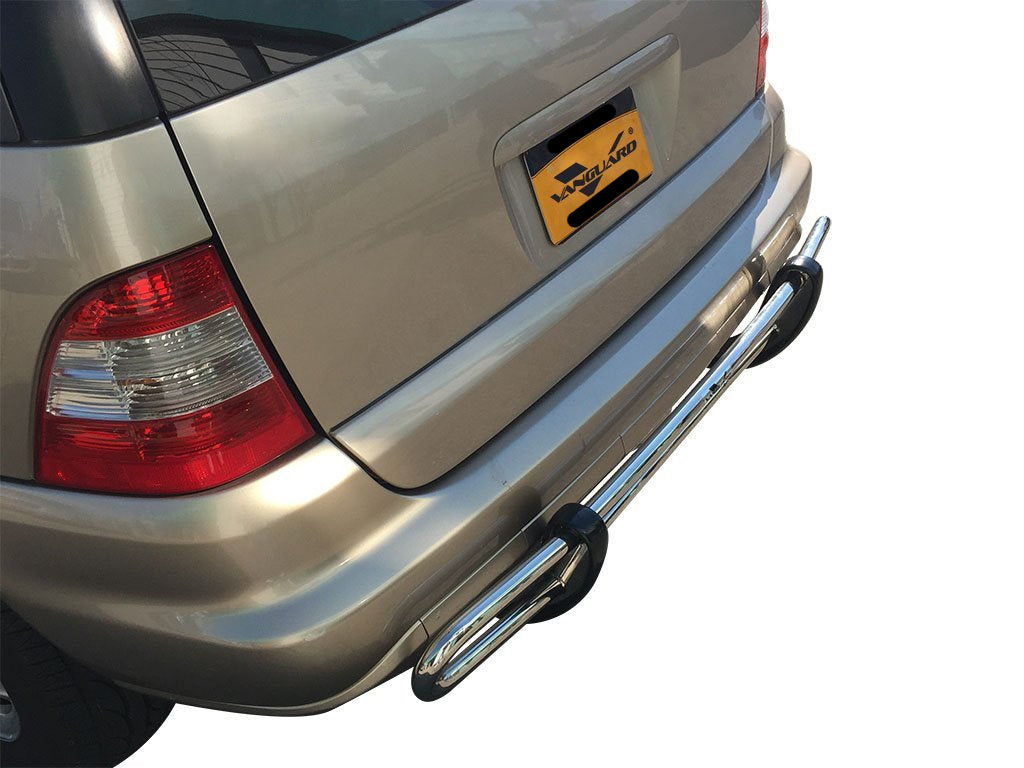 Vanguard Stainless Steel Rear Guards Rear Bumper Guards Bumper Guard for 2002-2005 mercedes-benz ml500 nan