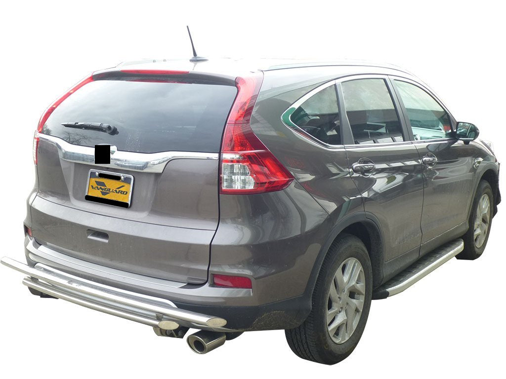Vanguard Stainless Steel Rear Guards Rear Bumper Guards Bumper Guard for 2007-2011 honda cr-v nan
