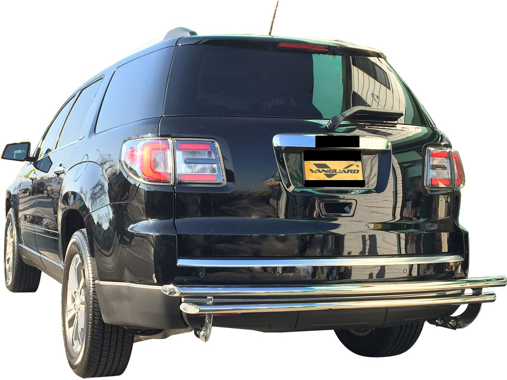 Vanguard Stainless Steel Rear Guards Rear Bumper Guards Bumper Guard for 2007-2016 gmc acadia nan