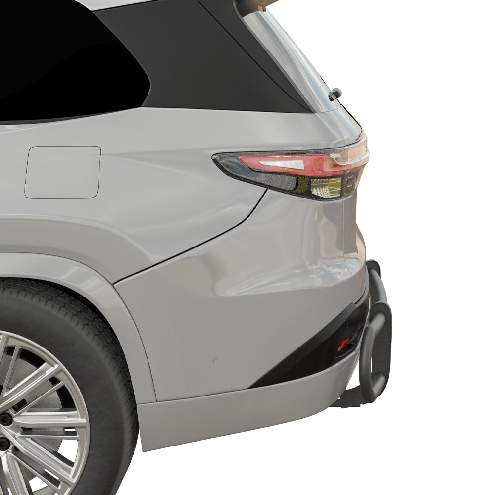 Vanguard Black Powdercoat Rear Guards Rear Bumper Guards Bumper Guard for 2024-2025 lexus tx350 nan