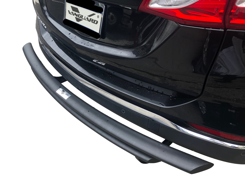 Vanguard Black Powdercoat Rear Guards Rear Bumper Guards Bumper Guard for 2018-2024 chevrolet equinox nan