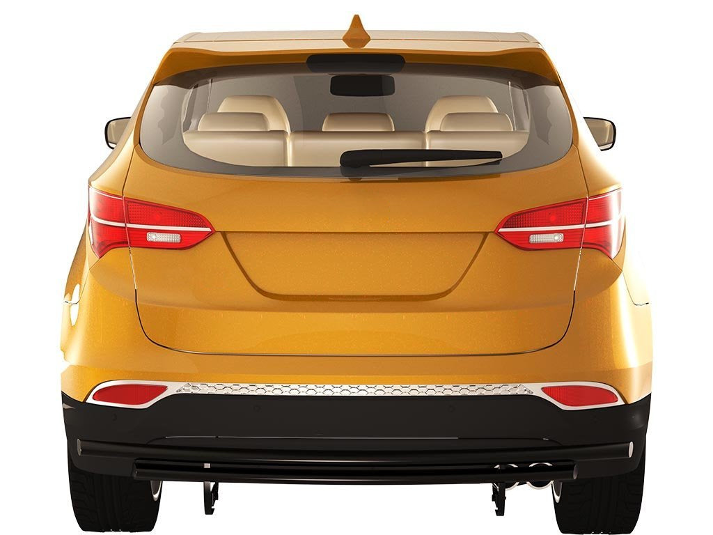 Vanguard Black Powdercoat Rear Guards Rear Bumper Guards Bumper Guard for 2010-2017 chevrolet equinox nan
