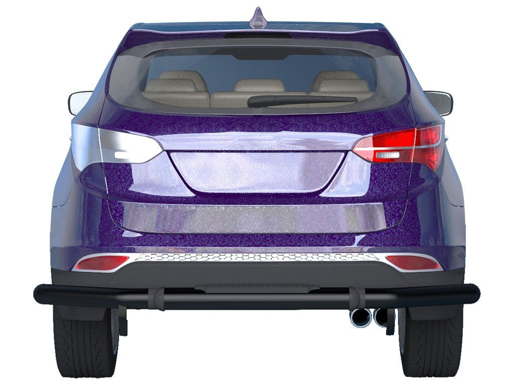 Vanguard Black Powdercoat Rear Guards Rear Bumper Guards Bumper Guard for 2014-2018 subaru outback nan