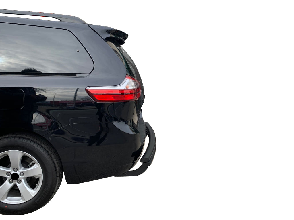 Vanguard Black Powdercoat Rear Guards Rear Bumper Guards Bumper Guard for 1999-2017 honda odyssey nan