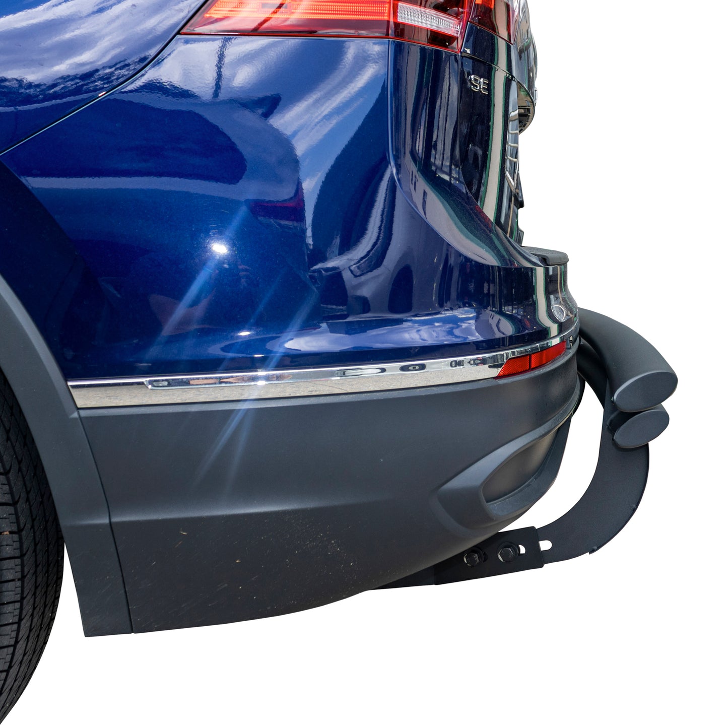 Vanguard Black Powdercoat Rear Guards Rear Bumper Guards Bumper Guard for 2018-2024 volkswagen tiguan nan