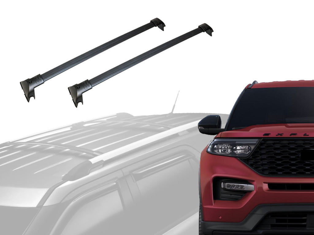 Vanguard Black Powdercoat Roof & Hitch Accessories Roof Racks Roof Rack for 2020-2024 ford explorer nan