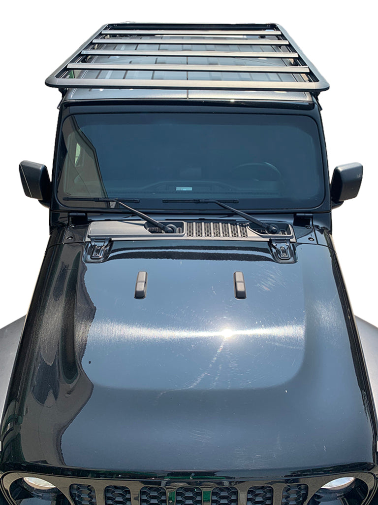 Vanguard Black Powdercoat Roof & Hitch Accessories Roof Racks Roof Rack for 2020-2025 jeep gladiator nan