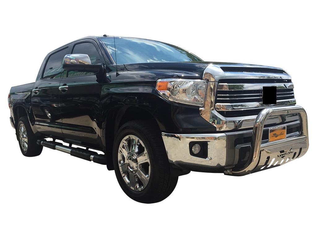 Vanguard Brushed Aluminum Side Steps & Running Boards Running Boards Running Board for 2007-2021 toyota tundra nan