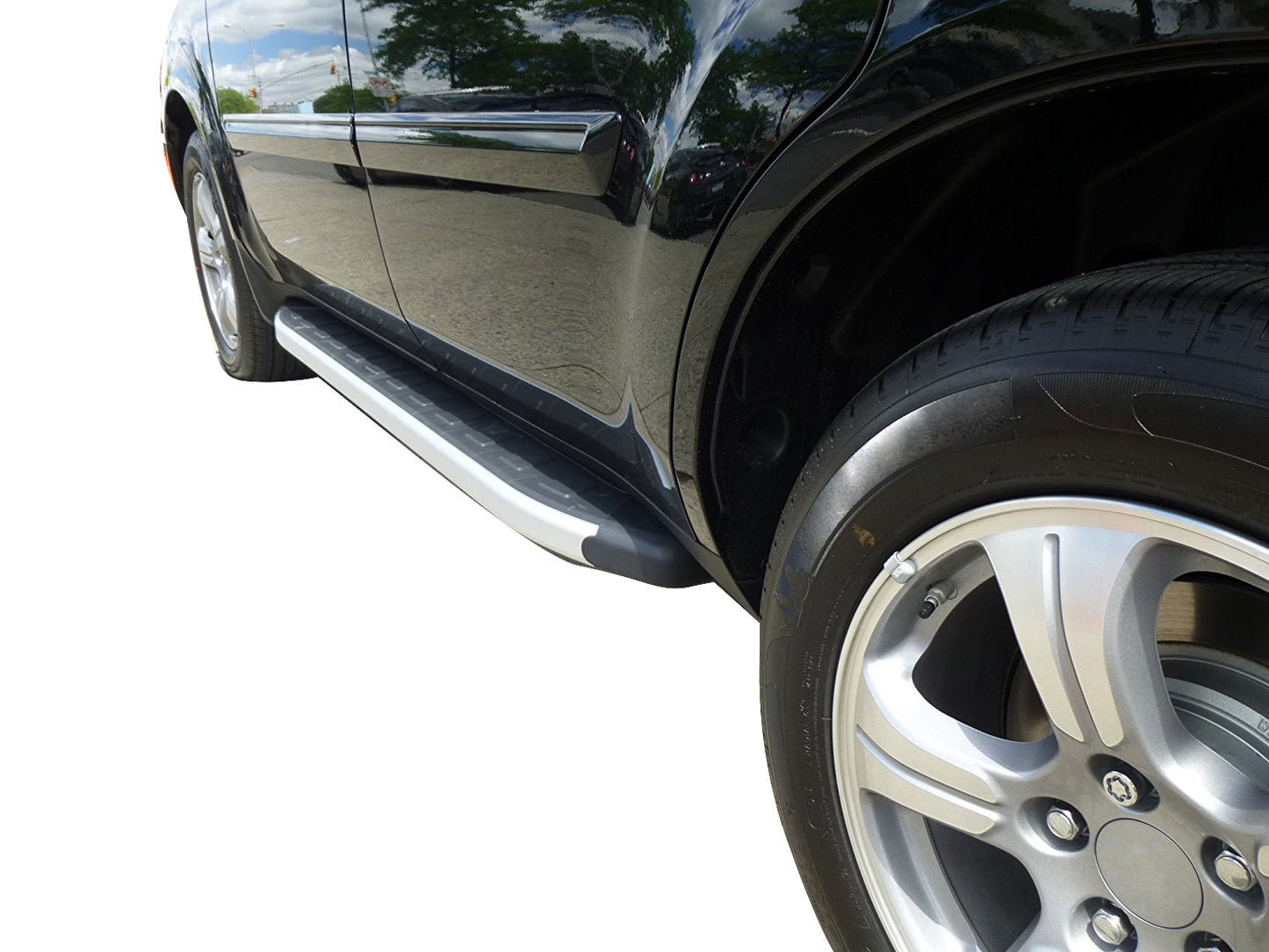 Vanguard Black Side Steps & Running Boards Running Boards Running Board for 2012-2022 honda cr-v nan