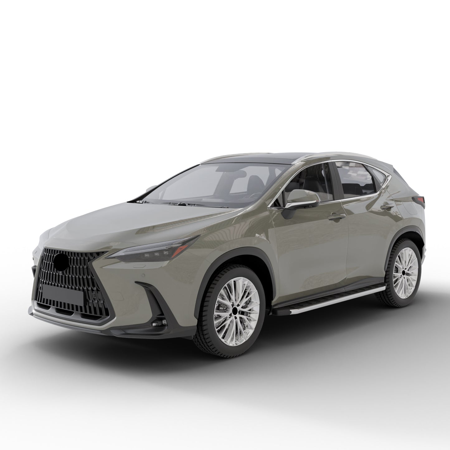 Vanguard Black Side Steps & Running Boards Running Boards Step Nerf Bar for 2022-2024 lexus nx350 nan