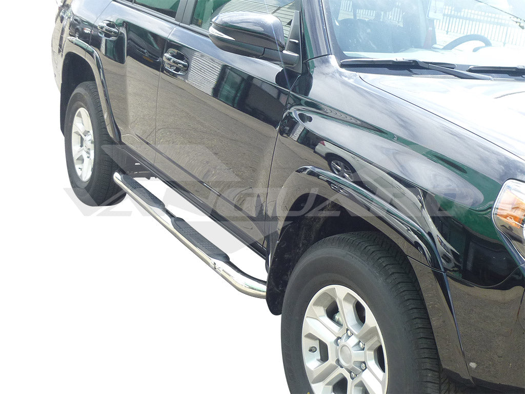 Vanguard Stainless Steel Side Steps & Running Boards Side Steps Running Board for 2014-2024 toyota 4runner sr5
