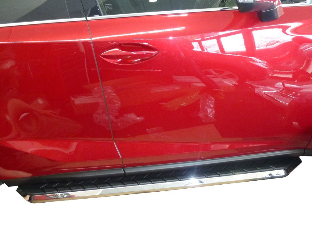 Vanguard Black Side Steps & Running Boards Running Boards Running Board for 2013-2013 infiniti jx35 nan