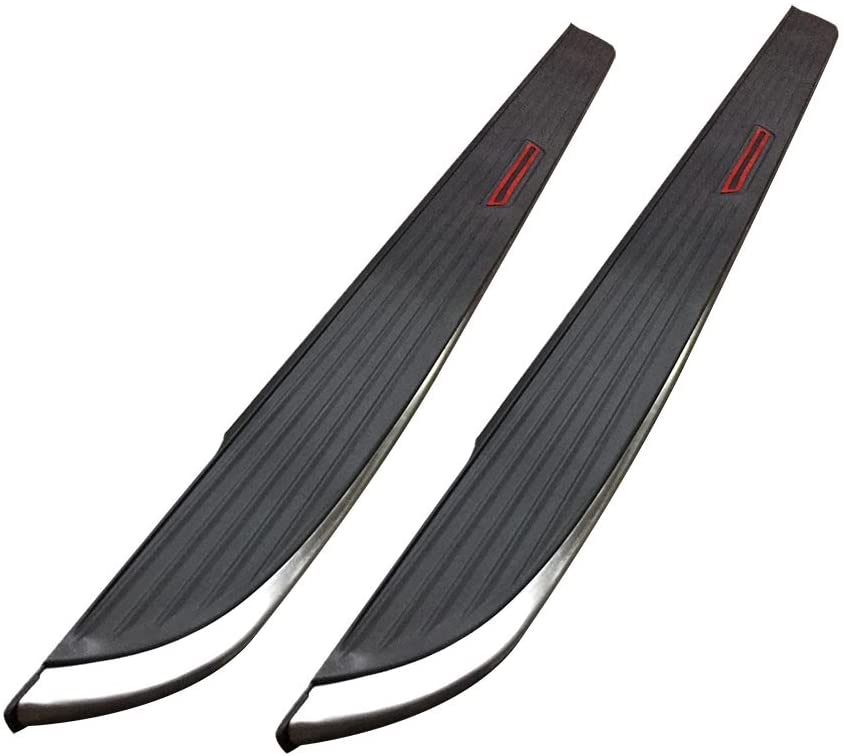 Vanguard Brushed Aluminum Side Steps & Running Boards Running Boards Running Board for 2017-2024 jaguar f-pace nan