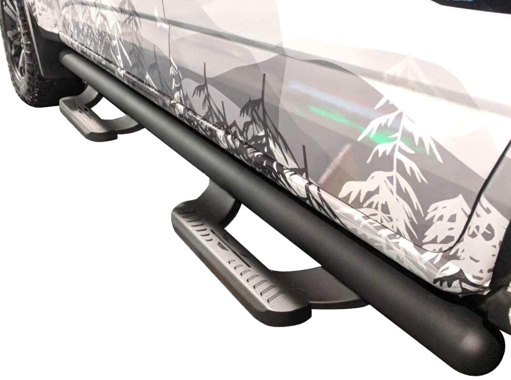 Vanguard Black Powdercoat Side Steps & Running Boards Side Steps Step Nerf Bar for 1999-2015 chevrolet silverado 1500 nan