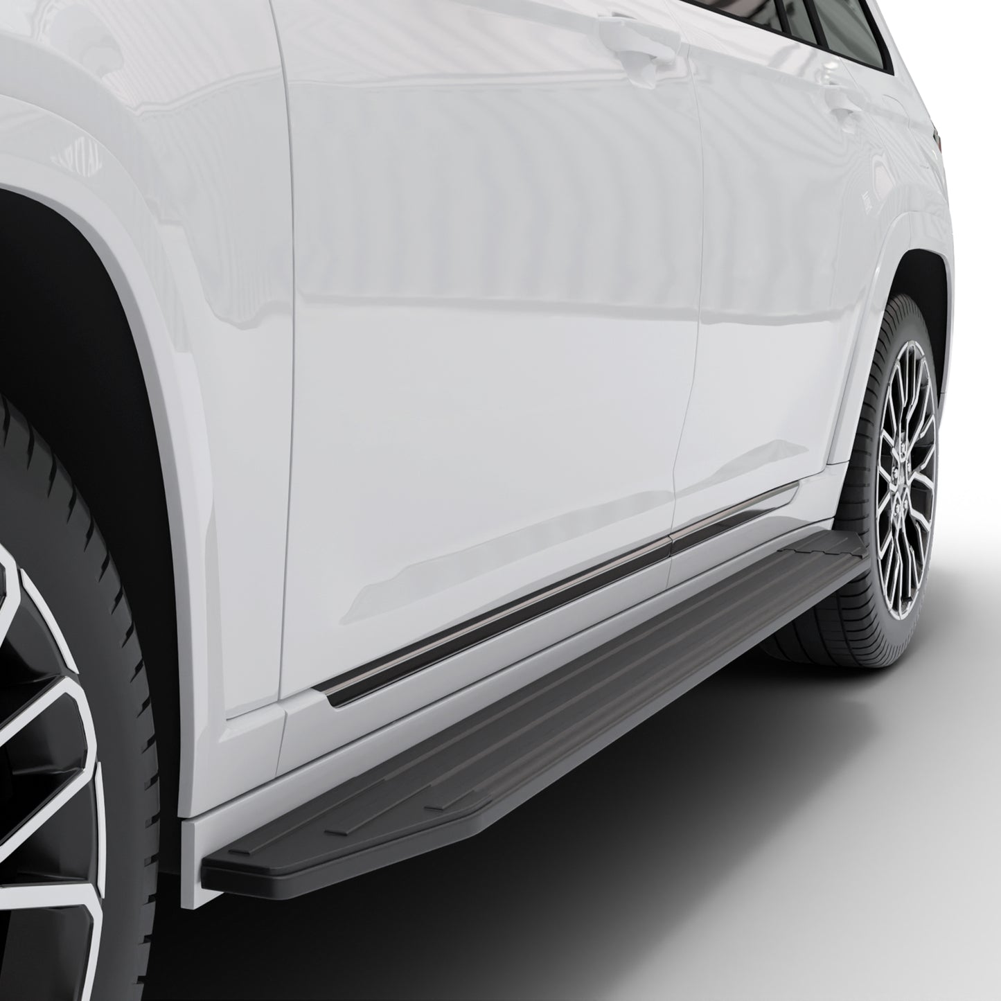 Vanguard Black Side Steps & Running Boards Running Boards Step Nerf Bar for 2022-2024 jeep grand cherokee nan