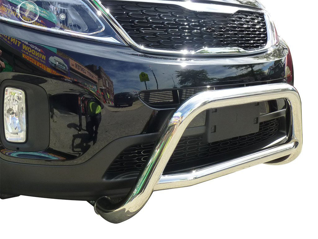 Vanguard Stainless Steel Front Guards Bull Bars Bumper Guard for 2013-2018 hyundai santa fe nan