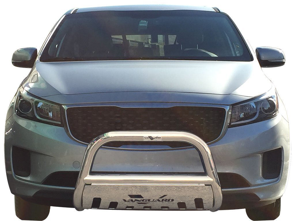 Vanguard Stainless Steel Front Guards Bull Bars Bumper Guard for 2014-2021 kia sedona nan