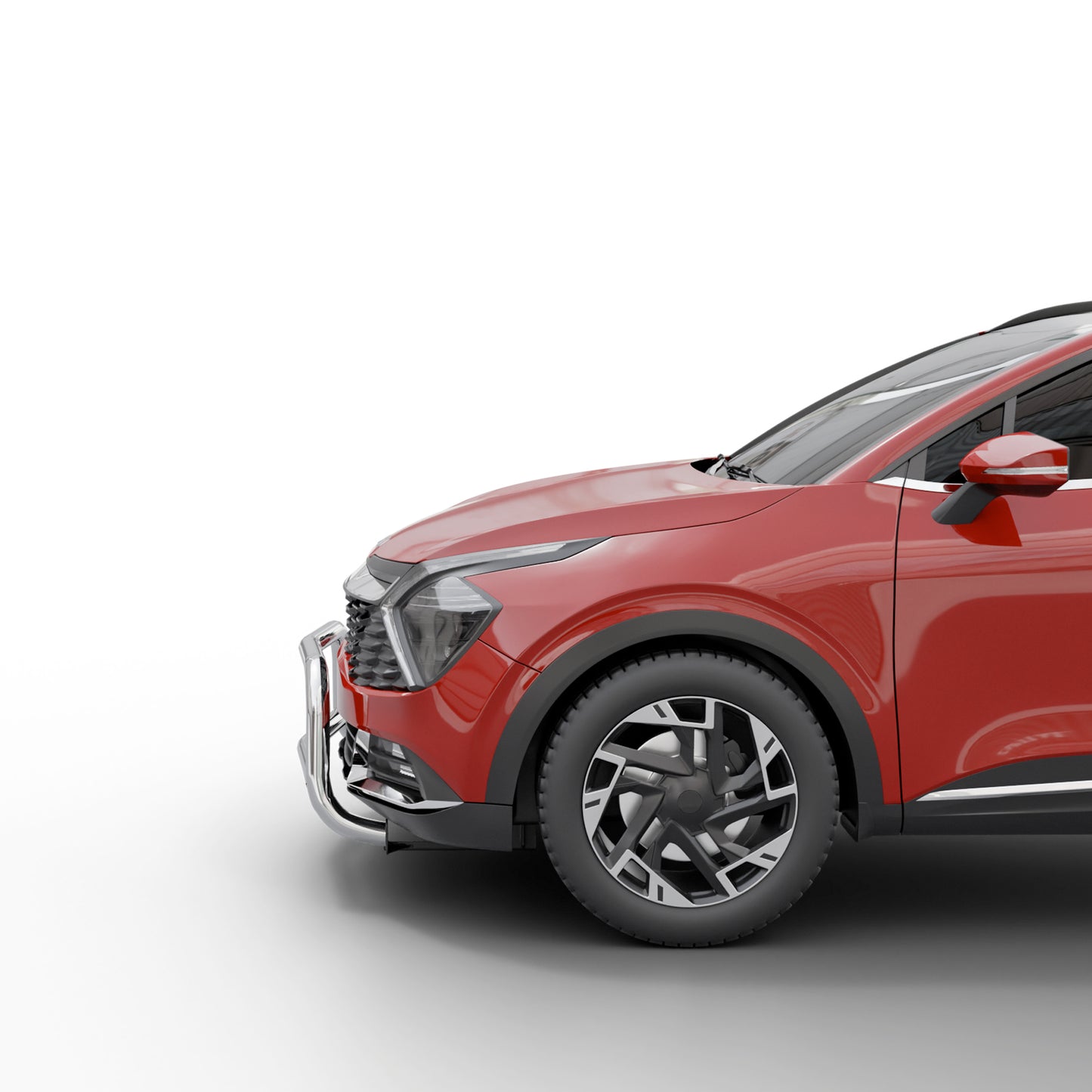 Vanguard Stainless Steel Front Guards Bull Bars Bumper Guard for 2023-2025 kia sportage nan