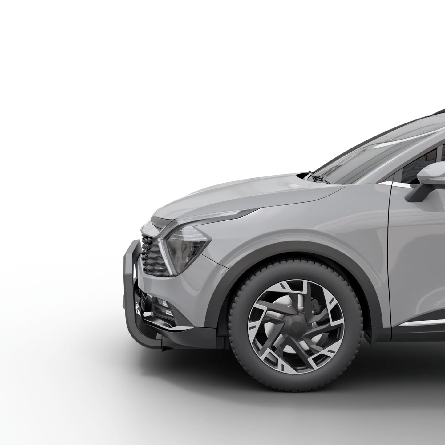 Vanguard Black Powdercoat Front Guards Bull Bars Bumper Guard for 2023-2025 kia sportage nan