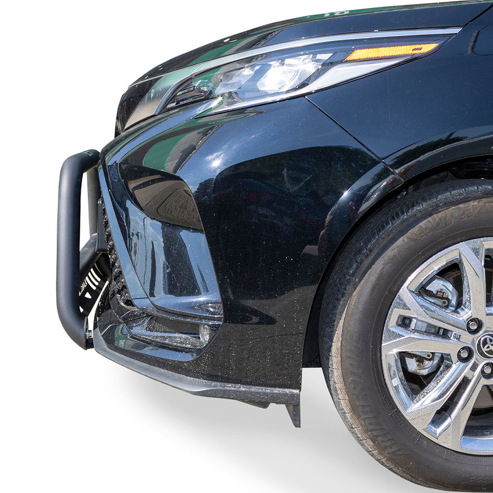 Vanguard Black Powdercoat Front Guards Bull Bars Bumper Guard for 2021-2025 toyota sienna nan