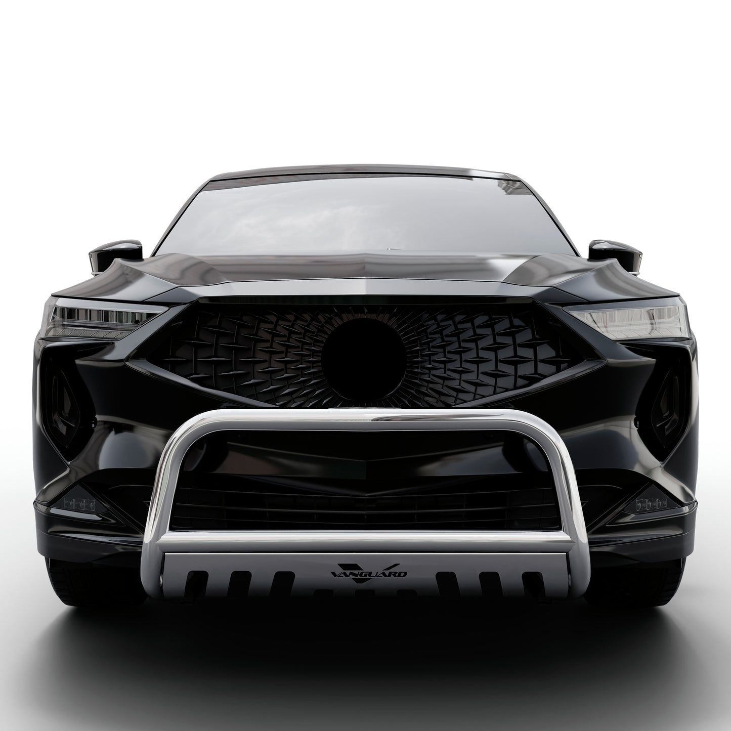 Vanguard Stainless Steel Front Guards Bull Bars Bumper Guard for 2022-2024 nissan pathfinder nan