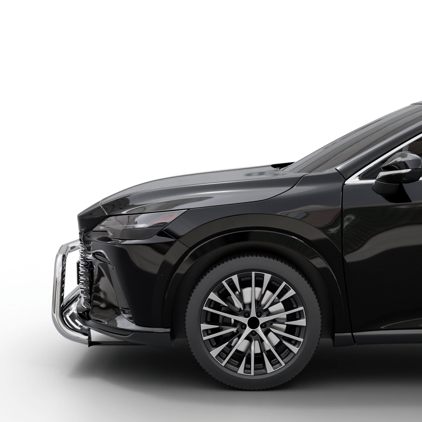 Vanguard Stainless Steel Front Guards Bull Bars Bumper Guard for 2024-2025 lexus rx450h+ nan