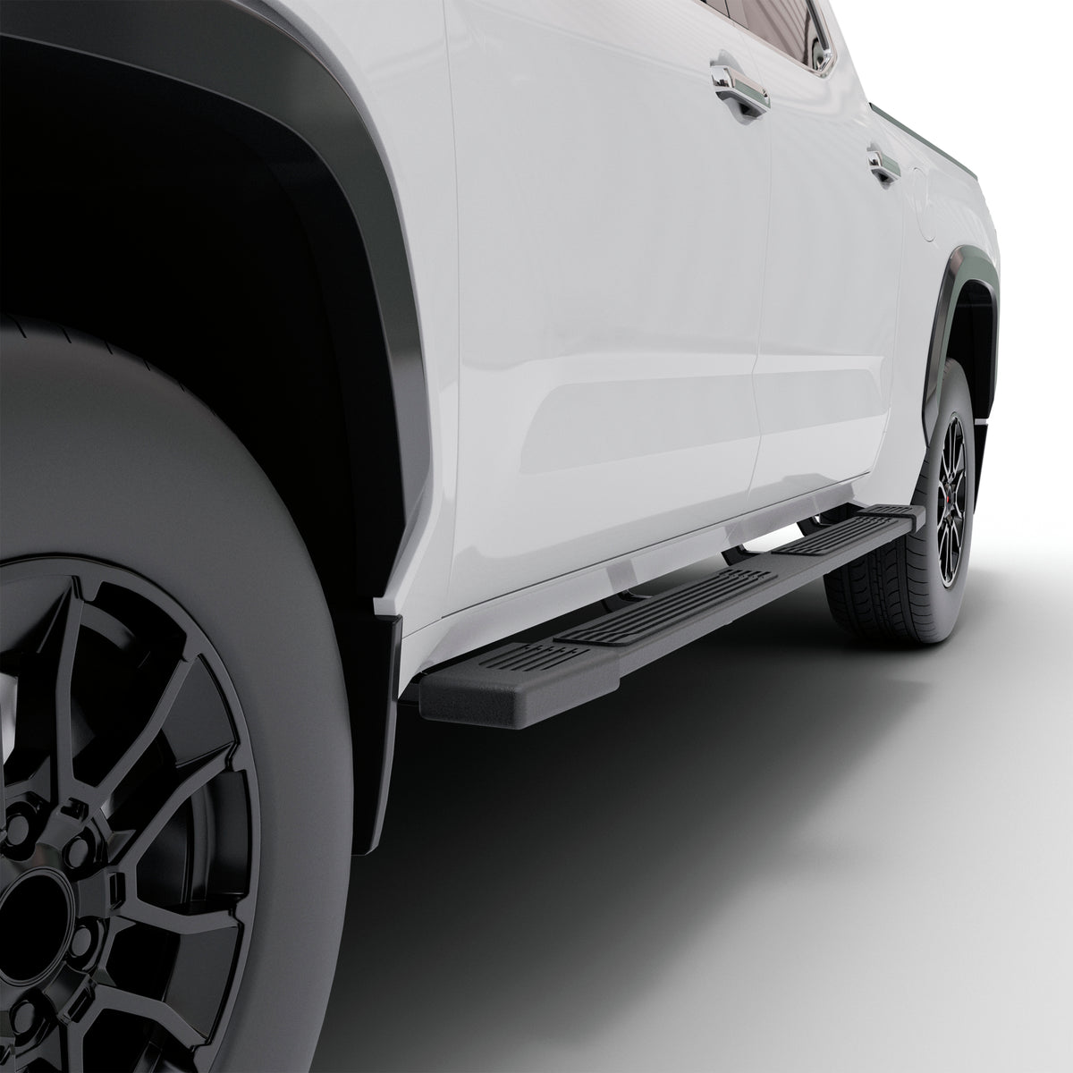 Vanguard Black Powdercoat Side Steps & Running Boards Running Boards Running Board for 2022-2025 toyota tundra