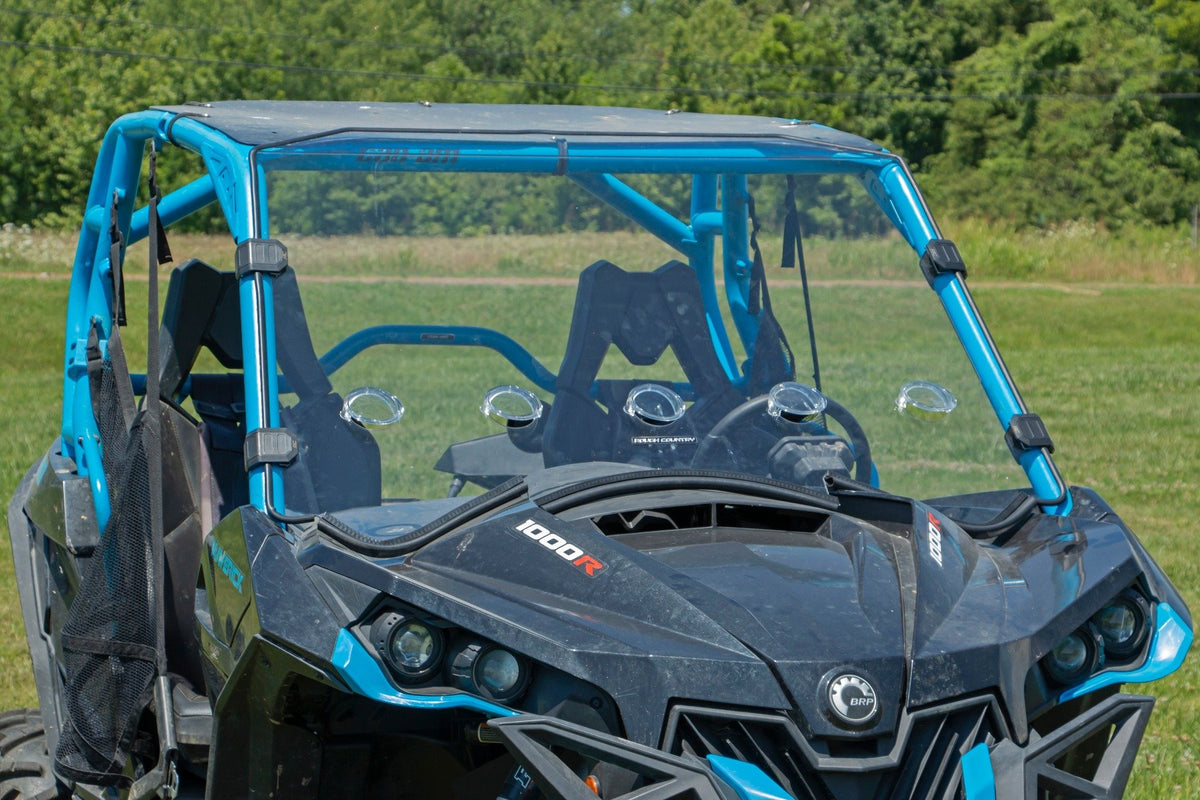 Vented Full Windshield | Scratch Resistant | Can-Am Maverick 1000R X