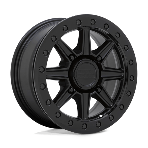 Black Rhino Hard Alloys - UTV WEBB BL UTV 15X7 4X110 +51 80 M-BLK Wheels