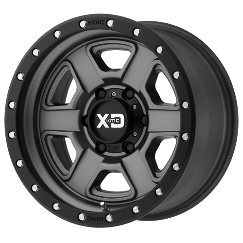 XD XD133 18X9 8X6.5 S-GRY SBLK-LP 00MM Wheels