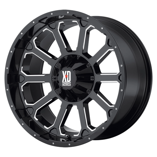 XD XD806 18X9 5X5.5/150 G-BLK MILL 00MM Wheels