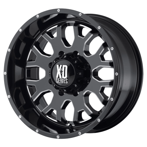 XD XD808 17X9 6X135 G-BLK MILL 00MM Wheels