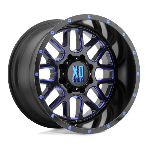 XD XD820 20X9 6X135 S-BLK MILL BTCC 18MM Wheels