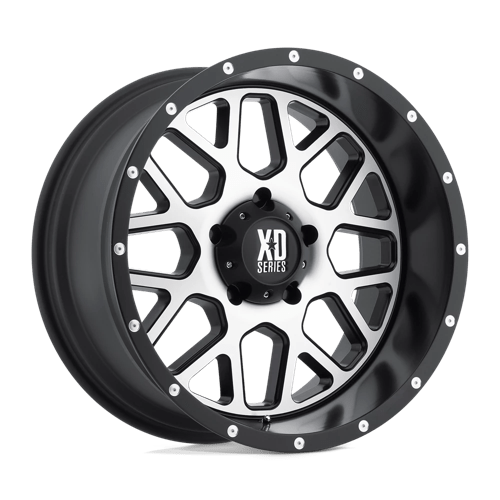 XD XD820 22X10 8X170 S-BLK MACH -24MM Wheels